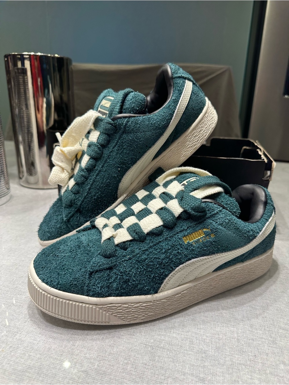 Puma Suede XL “Jackhammer” Green – Men’s US 9.5 | Brand New